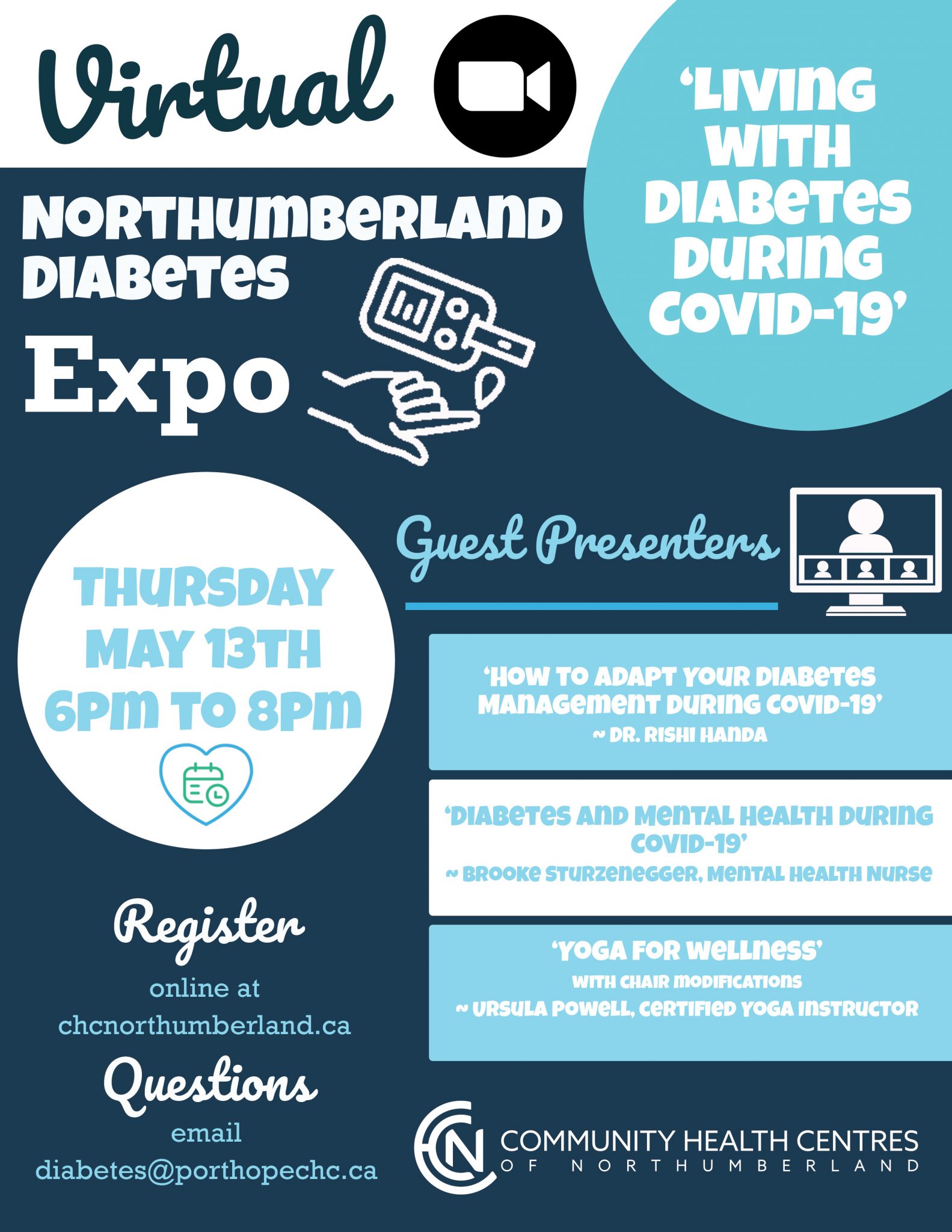 Diabetes Expo 2021 - Community Health Centres of Northumberland