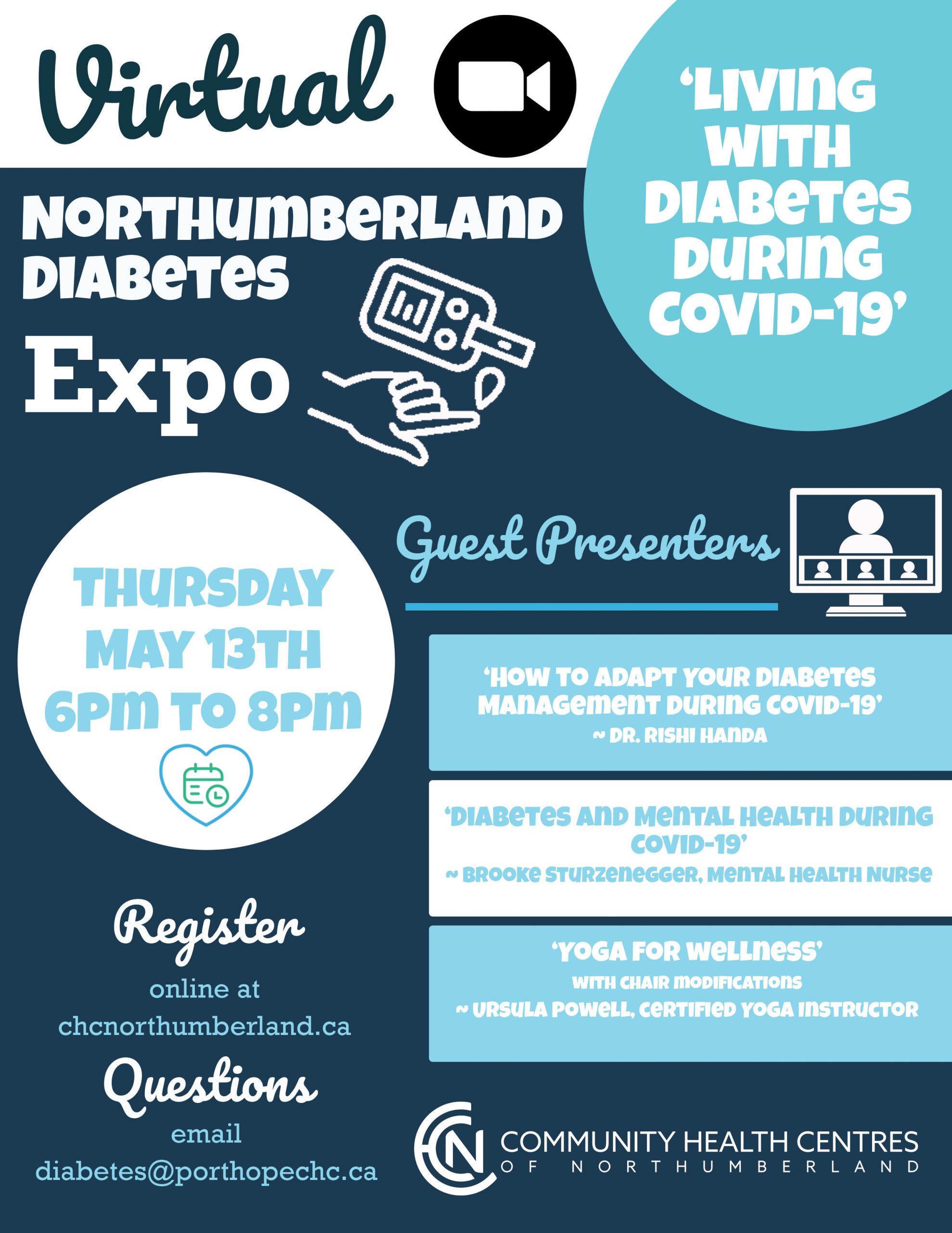 Diabetes Expo 2021 Community Health Centres of Northumberland